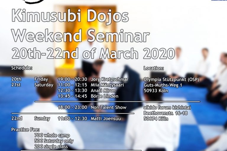 Kimusubi Dojos 2020