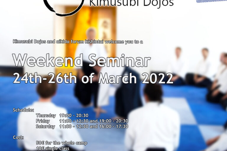 Weekend Seminar March 2022