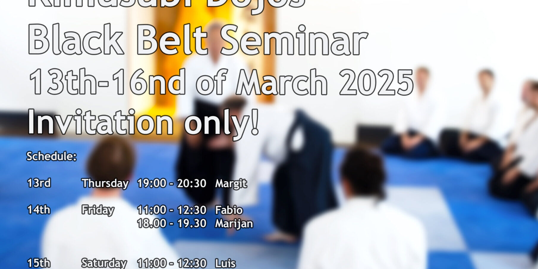 Kimusubi Dojo’s 2025 Kopie